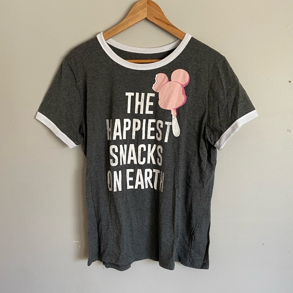 “Happiest Snacks on Earth” Tee Disney parks